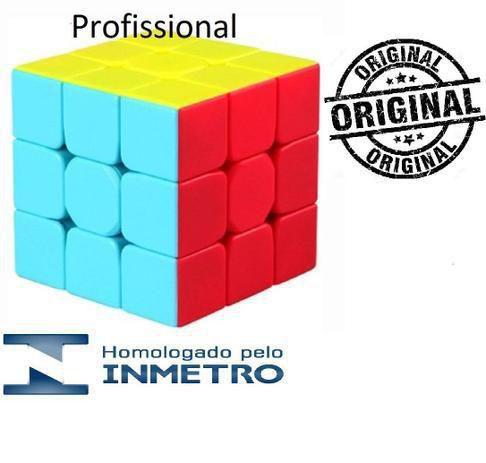 Cubo mágico 3x3x3 profissional barato speed pronta entrega - Online Imagem de Cubo mágico 3x3x3 profissional barato speed pronta entrega