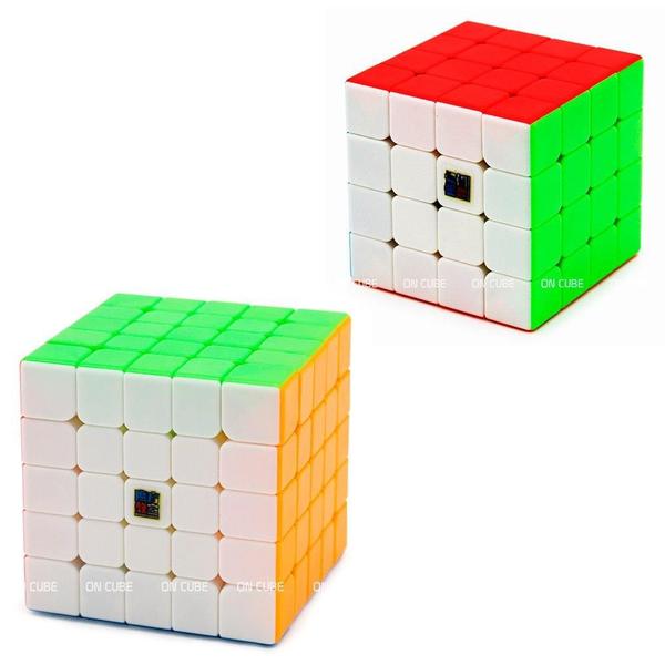 Imagem de Cubo Mágico 4x4x4 + 5x5x5 Moyu Stickerless (2 cubos)