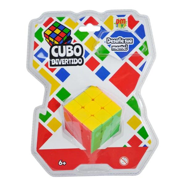 Imagem de Cubo Mágico Cúbico Do 3x3x3 Peças Colorido 6401 Dm Toys