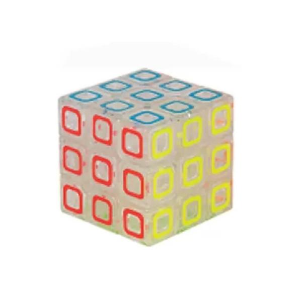 Imagem de Cubo Mágico Cubotec 9 Faces Trasparente 290-1 - Braskit