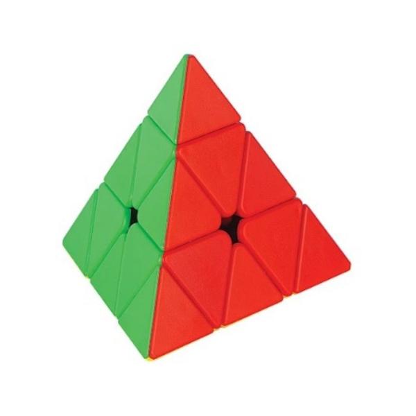 Cubo Mágico Cubotec Triângulo Colorido - Braskit Imagem de Cubo Mágico Cubotec Triângulo Colorido - Braskit