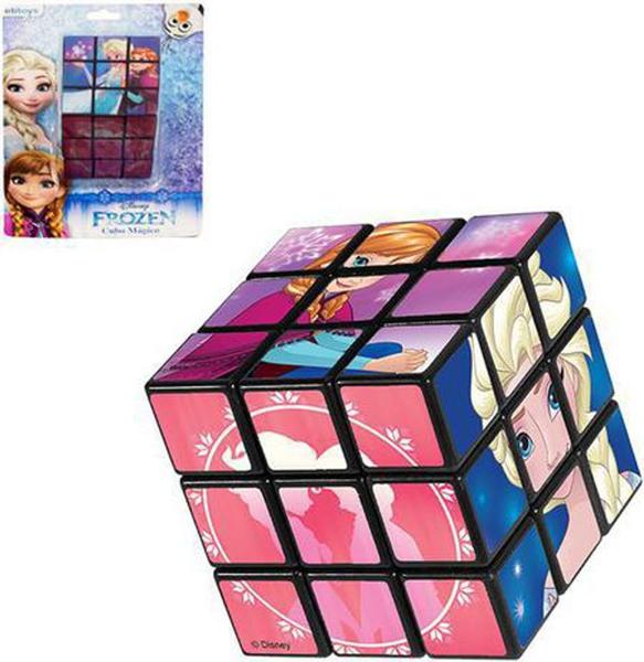 Cubo Mágico de Plástico Disney - Princesa - ETITOYS Imagem de Cubo Mágico de Plástico Disney - Princesa