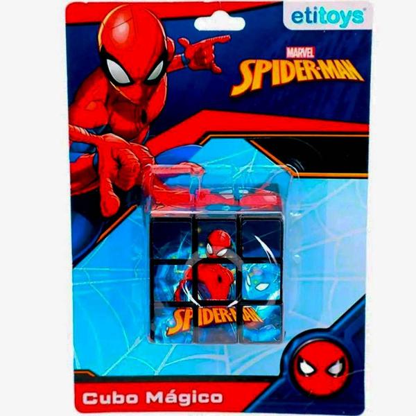 Imagem de Cubo magico homem-aranha etitoys  