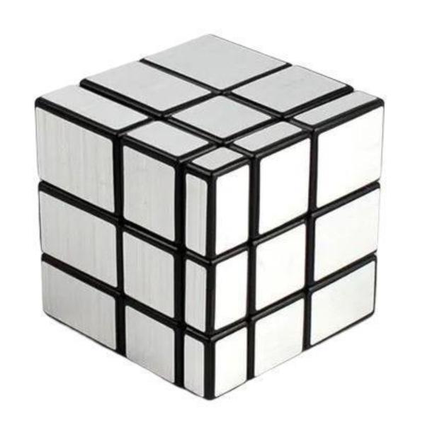 Cubo Mágico Mirror Cube Espelhado Prateado - Moyu Meilong Imagem de Cubo Mágico Mirror Cube Espelhado Prateado