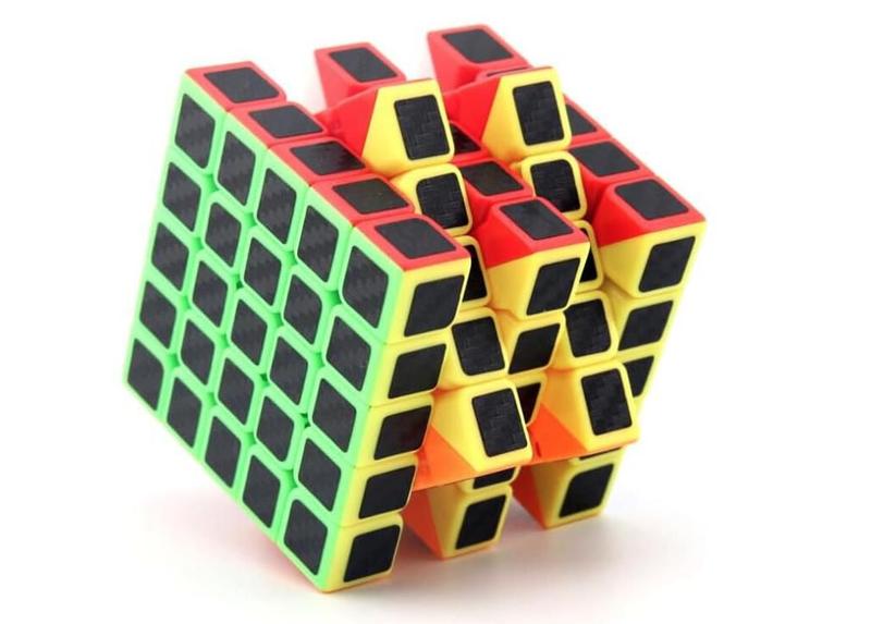 Imagem de Cubo Magico Moyu Carbon 5x5x5 Profissional Speed Cube