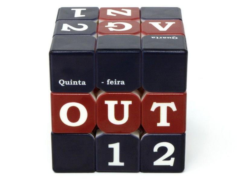 Cubo Mágico Personalizado 3x3x3 Profissional - Vinci Cube Calendário Azul - Cuber Brasil - Vinci Cube - Cuber Brasil Imagem de Cubo Mágico Personalizado 3x3x3 Profissional - Vinci Cube Calendário Azul - Cuber Brasil