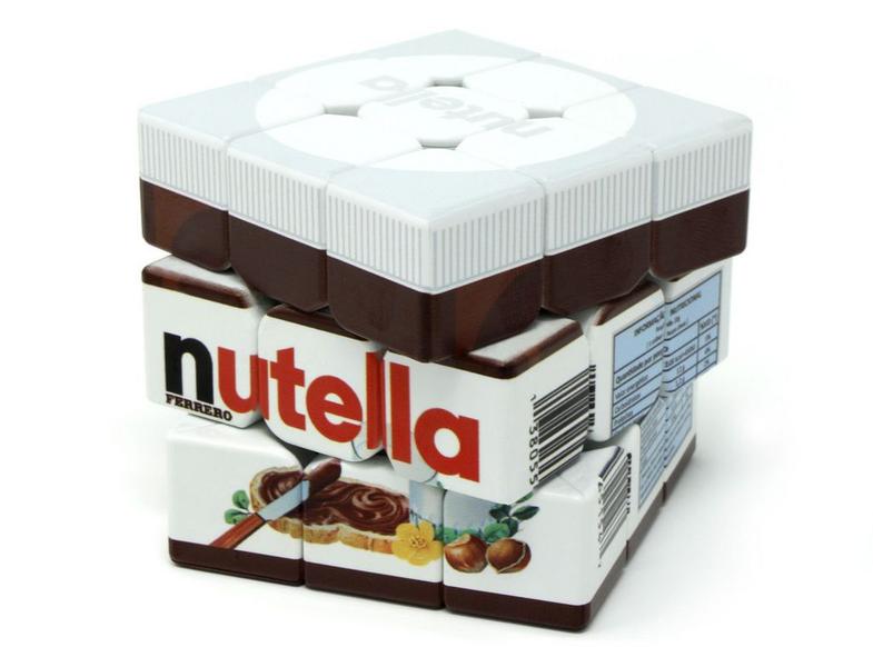 Imagem de Cubo Mágico Personalizado 3x3x3 Profissional - Vinci Cube Nutella - Cuber Brasil