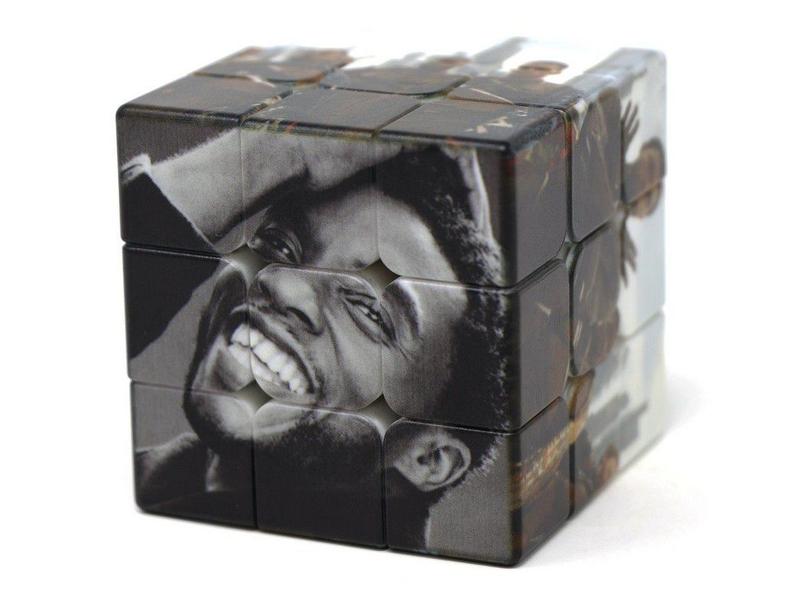 Imagem de Cubo Mágico Personalizado 3x3x3 Profissional - Vinci Cube Pantera Negra - Cuber Brasil