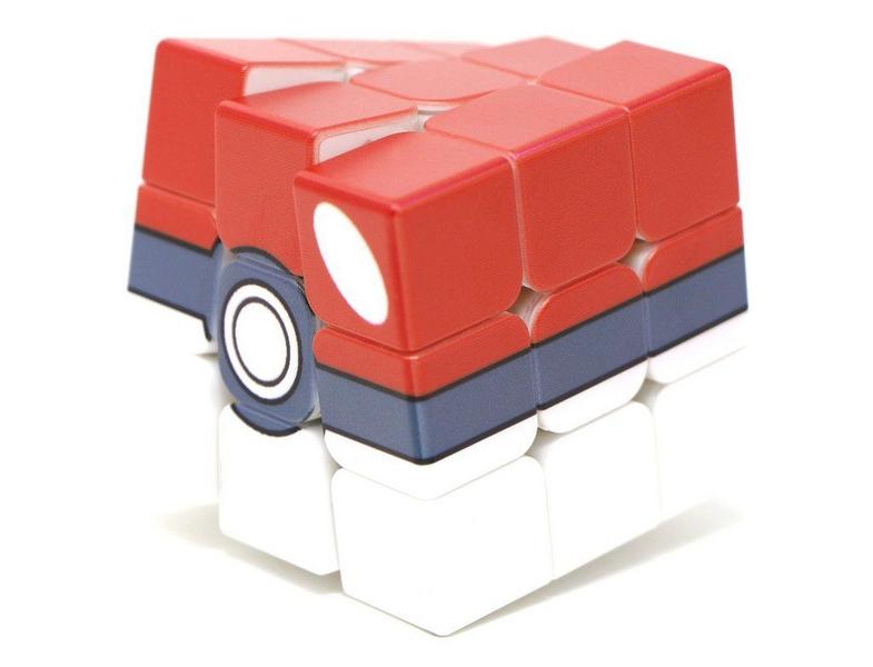 Imagem de Cubo Mágico Personalizado 3x3x3 Profissional - Vinci Cube Pokeball - Cuber Brasil