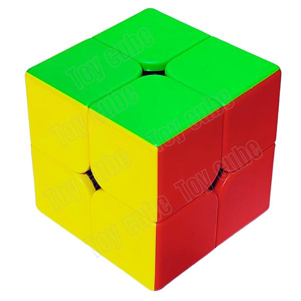 Imagem de Cubo Mágico Profissional 2x2x2 Colorido - Giro Rápido