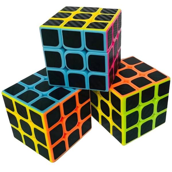 Imagem de Cubo Mágico Profissional 3x3x3  Black Carbon