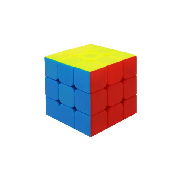 Cubo Mágico Profissional 3x3x3 Colorido Original Cubotec Magic Cube Giro Rápido 3002 - Braskit Imagem de Cubo Mágico Profissional 3x3x3 Colorido Original Cubotec Magic Cube Giro Rápido 3002 - Braskit
