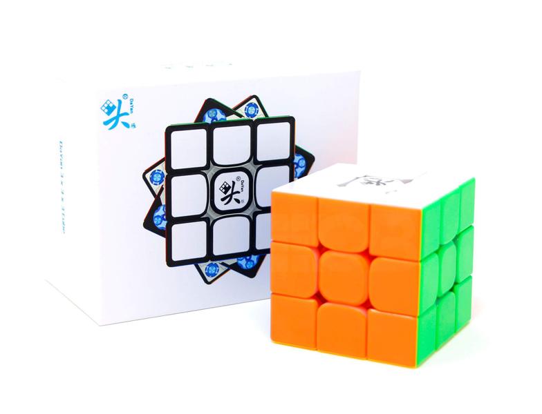 Imagem de Cubo Mágico Profissional 3x3x3 Dayan Tengyun V2 Magnétic Stickerless Original