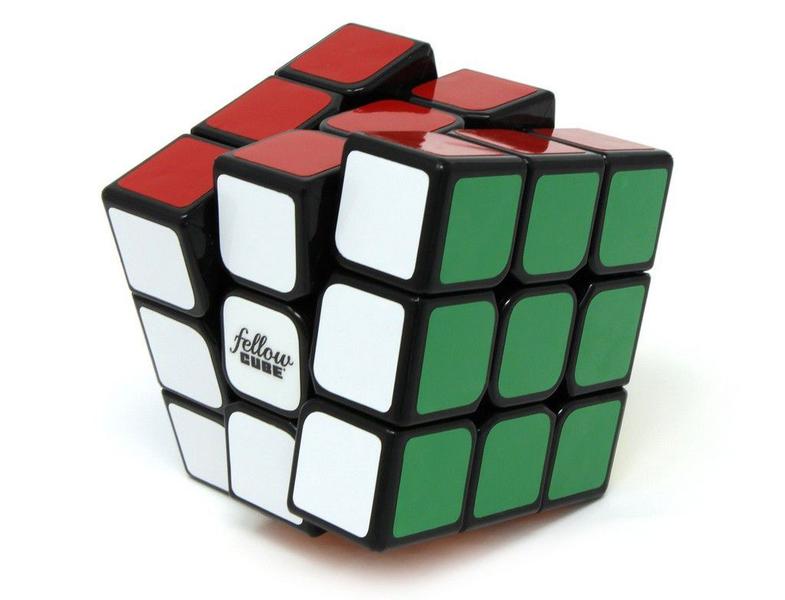Cubo Mágico Profissional 3x3x3 Fellow Cube Tradicional Original Lubrificado - Cuber Brasil Imagem de Cubo Mágico Profissional 3x3x3 Fellow Cube Tradicional Original Lubrificado