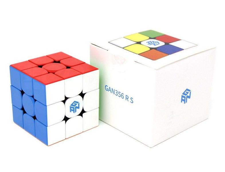 Cubo Mágico Profissional 3x3x3 GAN 356 RS V2 Color Imagem de Cubo Mágico Profissional 3x3x3 GAN 356 RS V2 Color