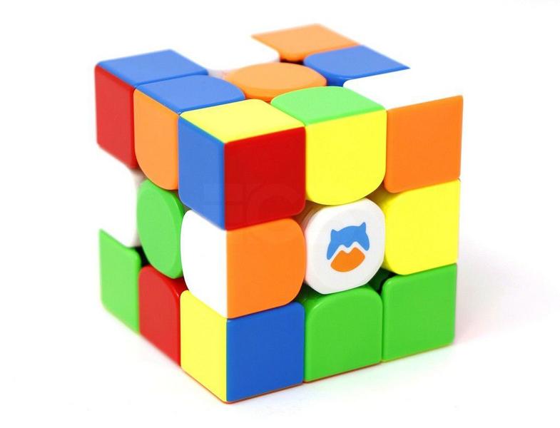 Imagem de Cubo Mágico Profissional 3x3x3 Monster Go Magnético Stickerless Original Lubrificado