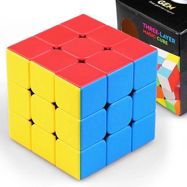 Imagem de Cubo Mágico Profissional 3x3x3 Original Speed Gold Edition Interativo