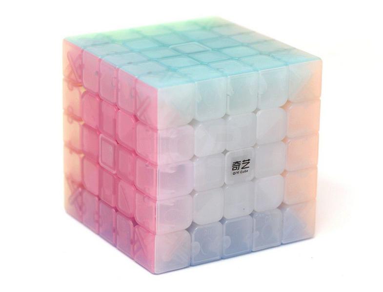 Imagem de Cubo mágico profissional 5x5x5 qiyi qizheng jelly original