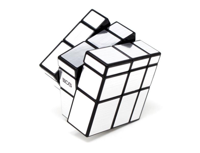 Imagem de CUBO MÁGICO PROFISSIONAL  - CUBER PRO BLOCKS PRATEADO (3x3x3)