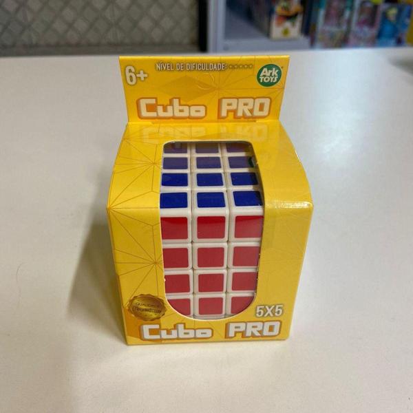 Imagem de Cubo Mágico Profissional Cubo Pro 5x5x5 Ark Toys - GOLDEN MAYA