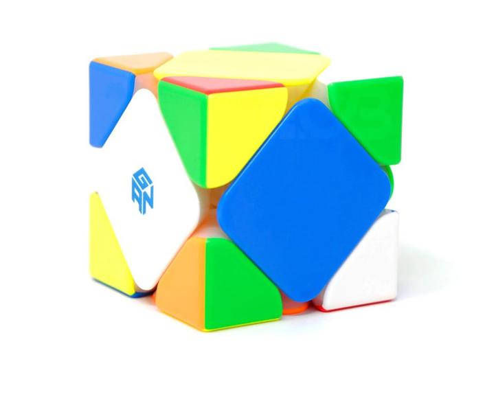 Imagem de Cubo Mágico Profissional Gan Skewb Magnético Stickerless