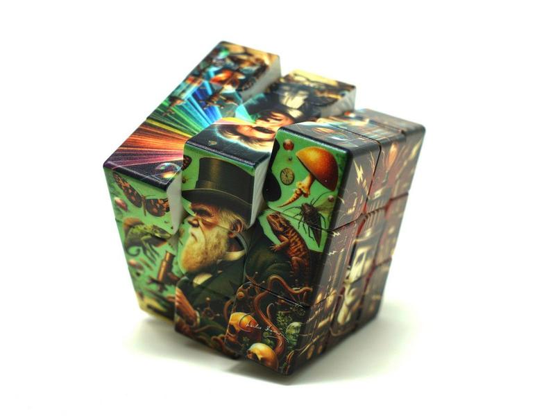 CUBO MÁGICO PROFISSIONAL - MANUAL DO MUNDO - VINCI CUBE CIENCIA RETRO (3x3x3) - CUBER Imagem de CUBO MÁGICO PROFISSIONAL - MANUAL DO MUNDO - VINCI CUBE CIENCIA RETRO (3x3x3)