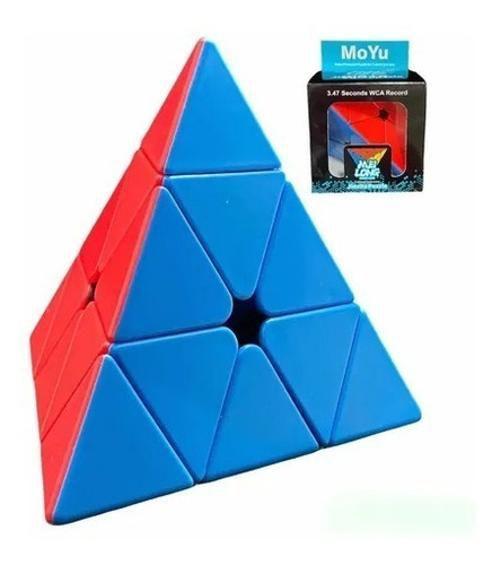 Imagem de Cubo Mágico Profissional Pyraminx Triângulo Moyu Mf8857