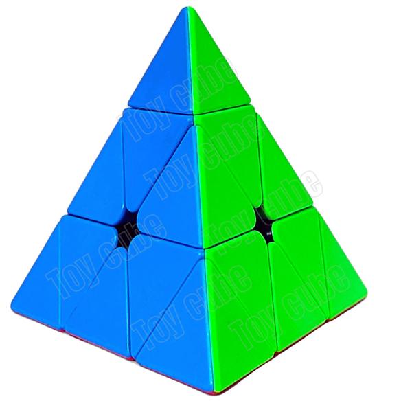 Imagem de Cubo Mágico Pyraminx Pirâmide Triângulo Profissional 3x3x3