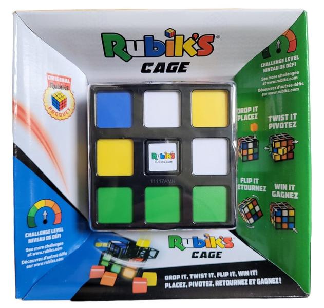 Imagem de Cubo Mágico Rubiks Cage Caixa Aberta Jogo De Estratégia 2793