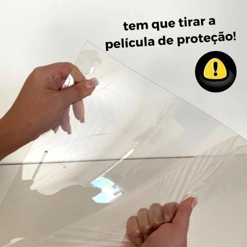 Imagem de Cubo Transparente Acrílico Quadrado Desmontavel P