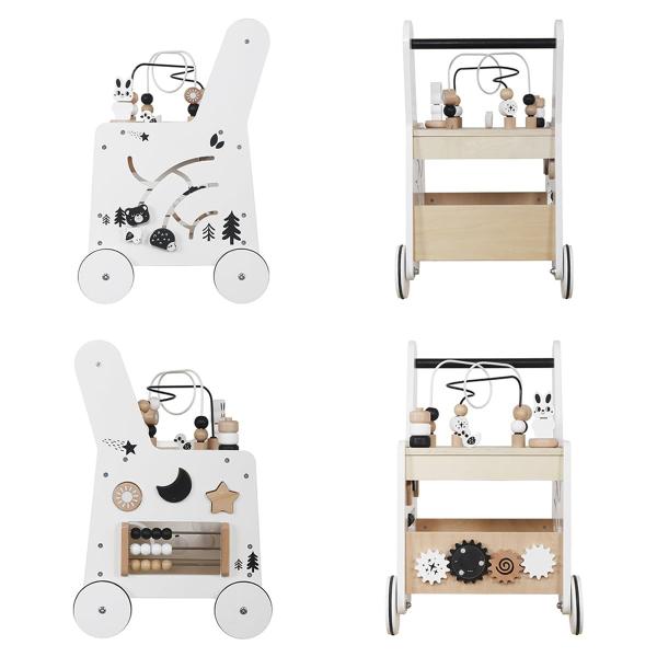 Imagem de Cubos de atividades Wooden Baby Walker Touch Us 5 em 1 ano ou mais