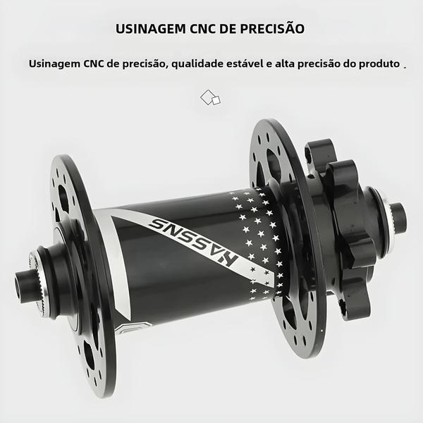 Imagem de Cubos de Bicicleta Hassns Pro7 - 120s, 32 Furos, Liberação Rápida - Para Mountain Bike