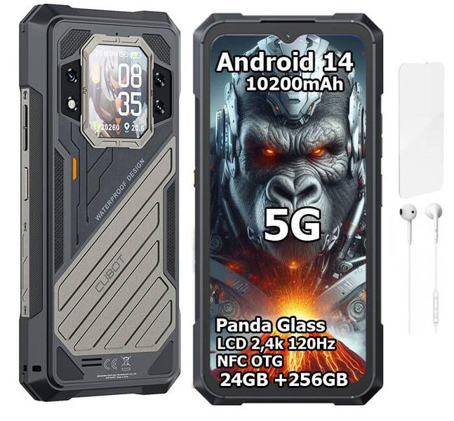 Imagem de Cubot kingkong x 256 gb  nfc 5g todo blindado com certificaçâo militar