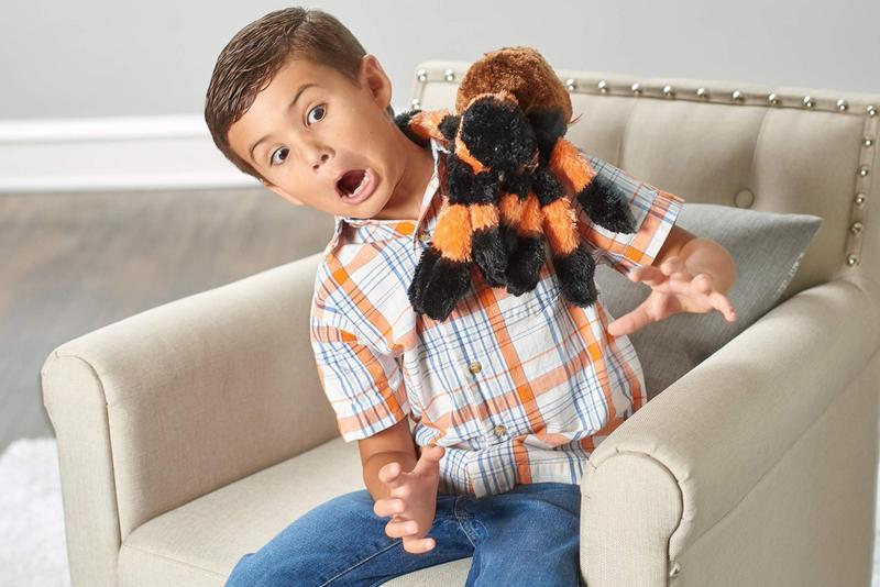 Imagem de Cuddlekins de pelúcia Tarantula Wild Republic para crianças de 30 cm