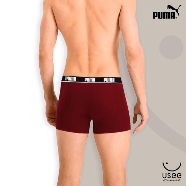 Imagem de Cueca Adulto Boxer Algodão Com Elastico Confortável Puma