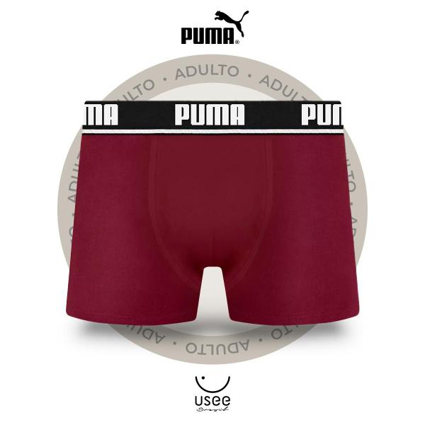 Imagem de Cueca Adulto Boxer Algodão Com Elastico Confortável Puma