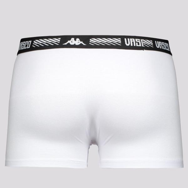 Imagem de Cueca Boxer Kappa Vasco Branca