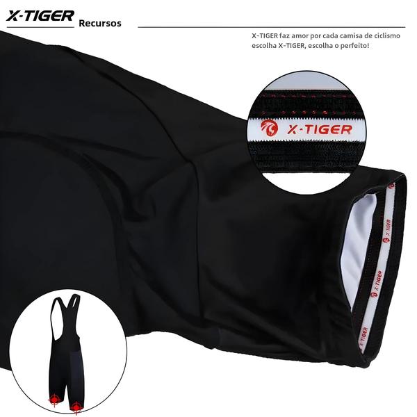 Imagem de Cueca Boxer Masculina Acolchoada Em Gel 5d Para Ciclismo, Lycra Respirável, Triatlo, Mountain Bike,