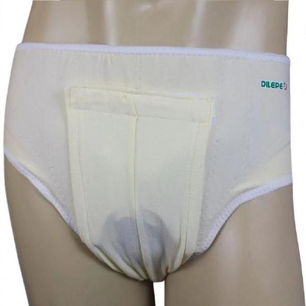 Imagem de Cueca Para Hérnia Inguinal Dupla Dilepe - M