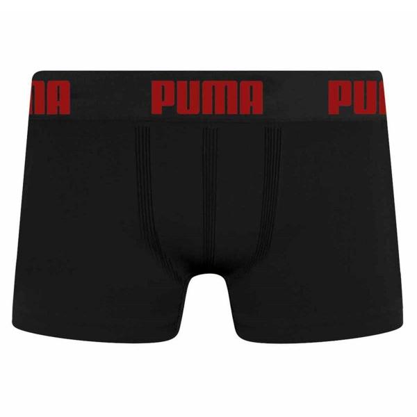 Imagem de Cueca Puma Boxer Sem Costura Masculina - Preto