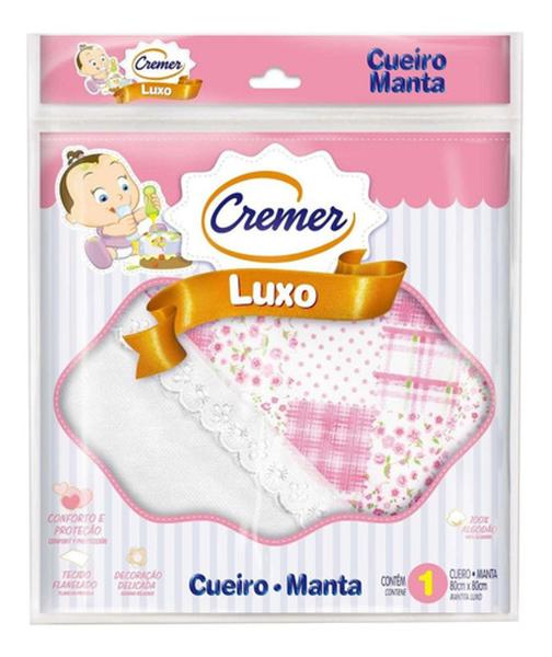 Imagem de Cueiro Estampado 100% Algodão Cremer Kit C/2 + Frete