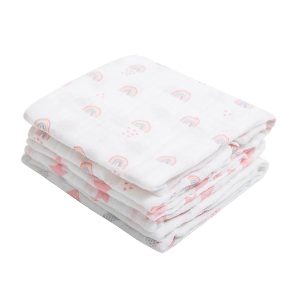 Imagem de Cueiro Swaddle Papi Soft Estampado 80Cm X 80Cm Contem 03 Un