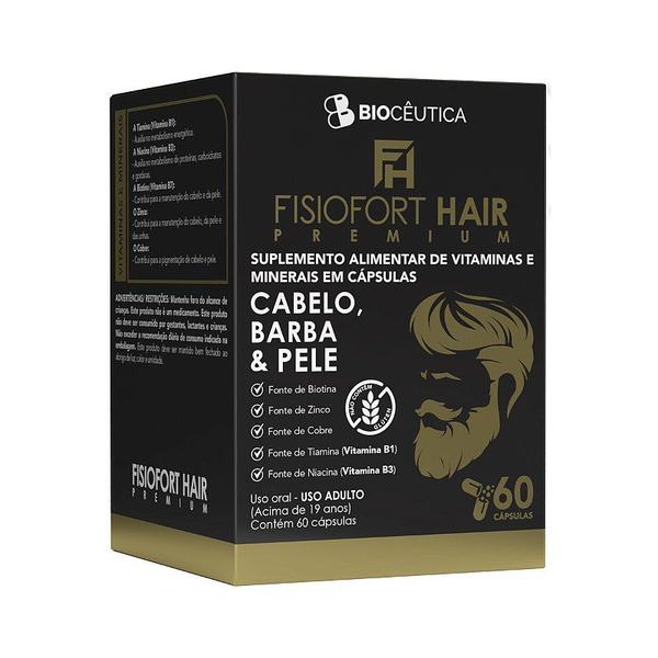 Imagem de Cuide da sua beleza capilar com Fisiofort Hair Premium - 60 caps - Resultados surpreendentes!