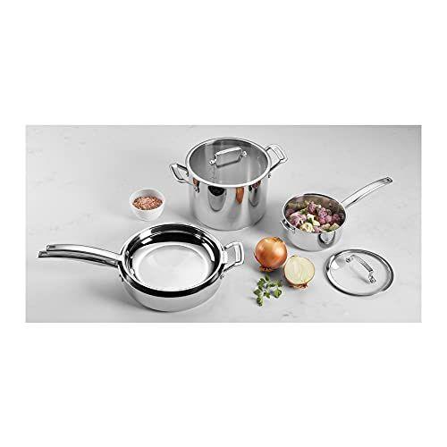 Imagem de Cuisinart Conjunto de Panelas Smartnest 11 Peças Inox