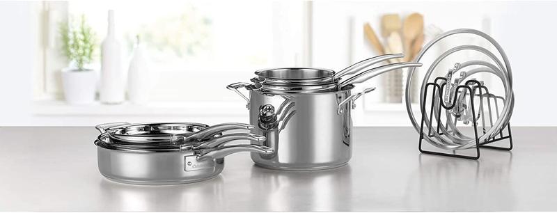 Cuisinart Conjunto de Panelas Smartnest 11 Peças Inox Imagem de Cuisinart Conjunto de Panelas Smartnest 11 Peças Inox