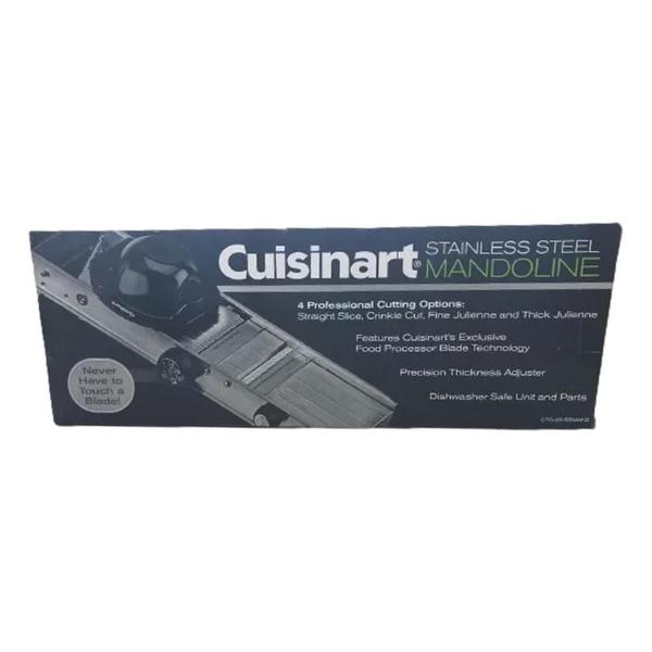 Cuisinart Mandoline Aço Inoxidável Com 4 Opções De Corte Imagem de Cuisinart Mandoline Aço Inoxidável Com 4 Opções De Corte