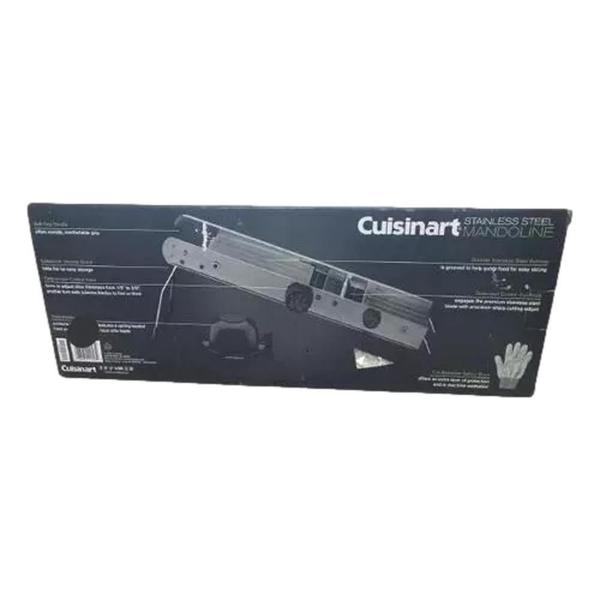 Cuisinart Mandoline Aço Inoxidável Com 4 Opções De Corte Imagem de Cuisinart Mandoline Aço Inoxidável Com 4 Opções De Corte