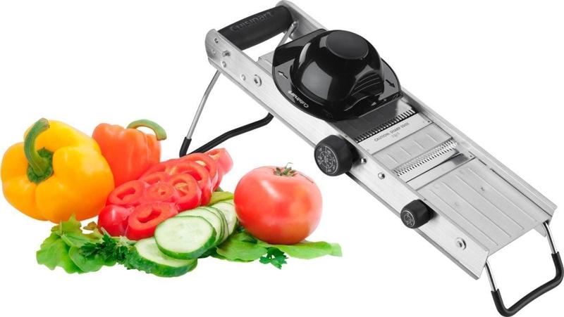 Cuisinart Mandoline Aço Inoxidável Com 4 Opções De Corte Imagem de Cuisinart Mandoline Aço Inoxidável Com 4 Opções De Corte