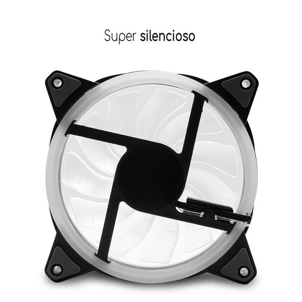 Imagem de Culerss Rgb Super Silencioso Air Led Fan Resfria Premium