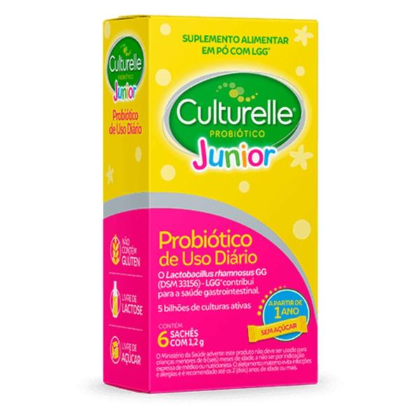 Imagem de Culturelle Probiotico Junior 6 Saches com 1,2g